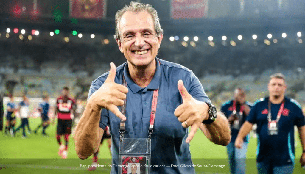 Bap, presidente do Flamengo