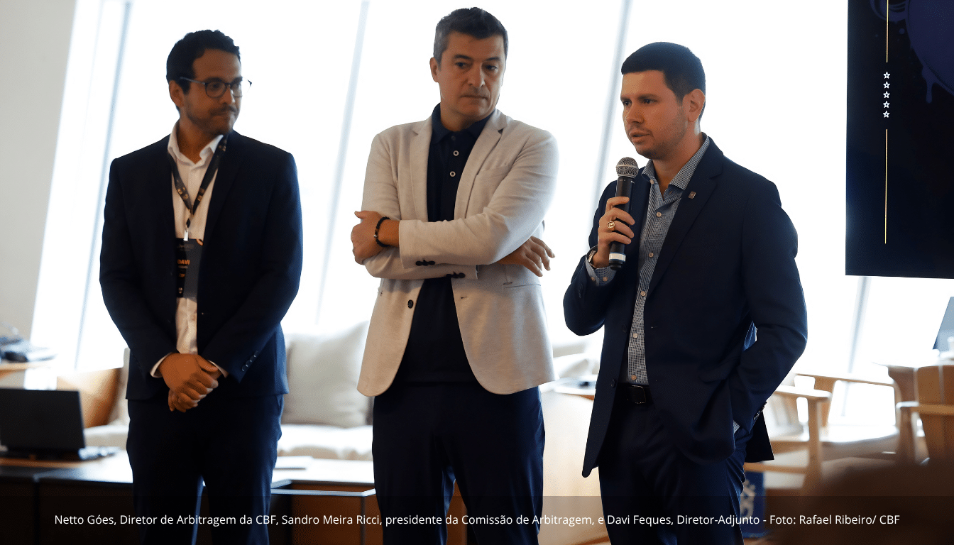 CBF reúne presidentes das comissões estaduais de arbitragem em evento de dois dias na sede da entidade