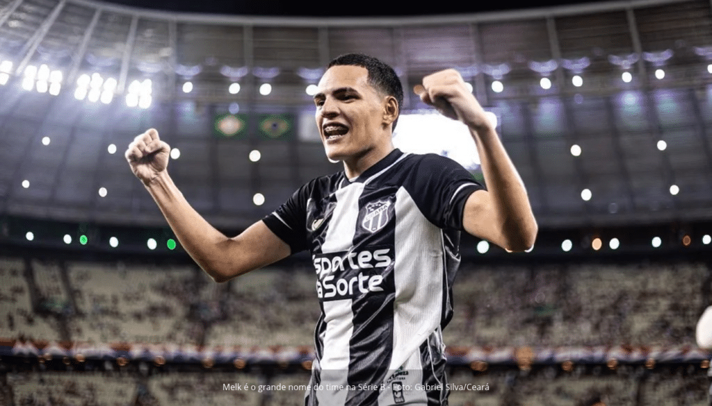 Melk é o grande nome do time na Série B