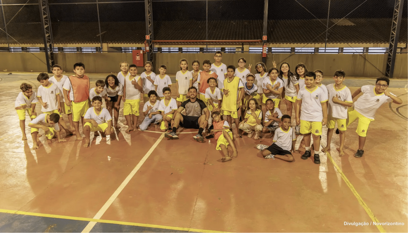Novorizontino amplia projeto de formação com iniciativa que integra futsal, escola e cidadania