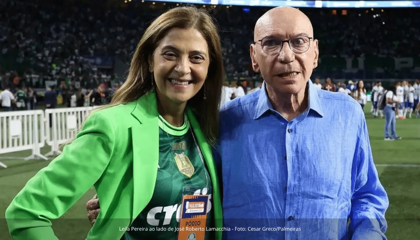 Oposição do Palmeiras cobra saída de José Roberto Lamacchia do Conselho caso a compra da SAF do Vasco pelo enteado de Leila Pereira se concretize
