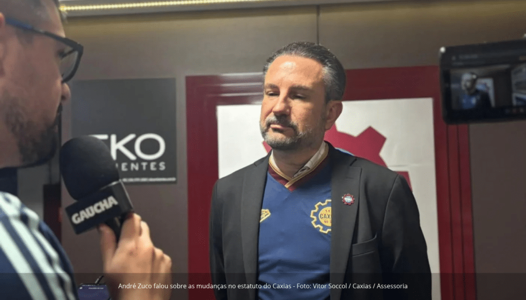 André Zuco falou sobre as mudanças no estatuto do Caxias