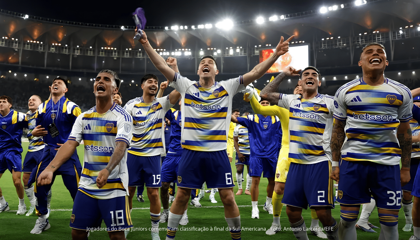 Boca Juniors entra em campo no Maracanã com patrocínio de casa de apostas e reacende o impasse sobre a lei brasileira