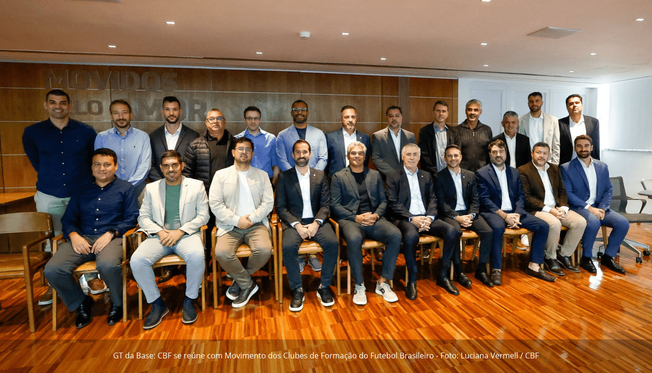 CBF leva Carlo Ancelotti a reunião com representantes do Movimento dos Clubes Formadores e coloca a base no centro do debate