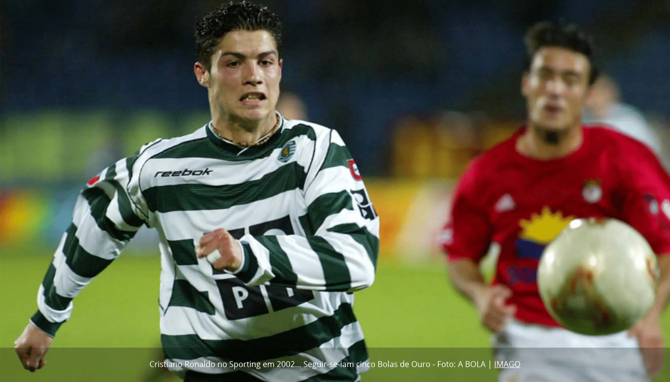 Formação antes do reconhecimento: Sporting é o segundo clube do mundo que mais revelou vencedores da Bola de Ouro