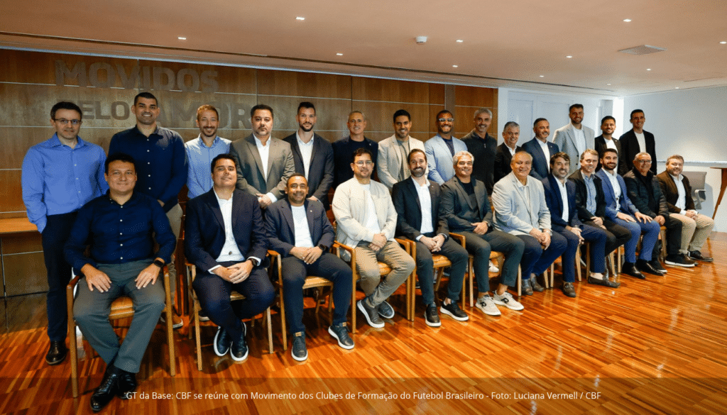 GT da Base: CBF se reúne com Movimento dos Clubes de Formação do Futebol Brasileiro