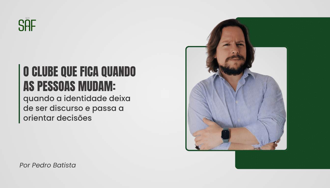 O clube que fica quando as pessoas mudam