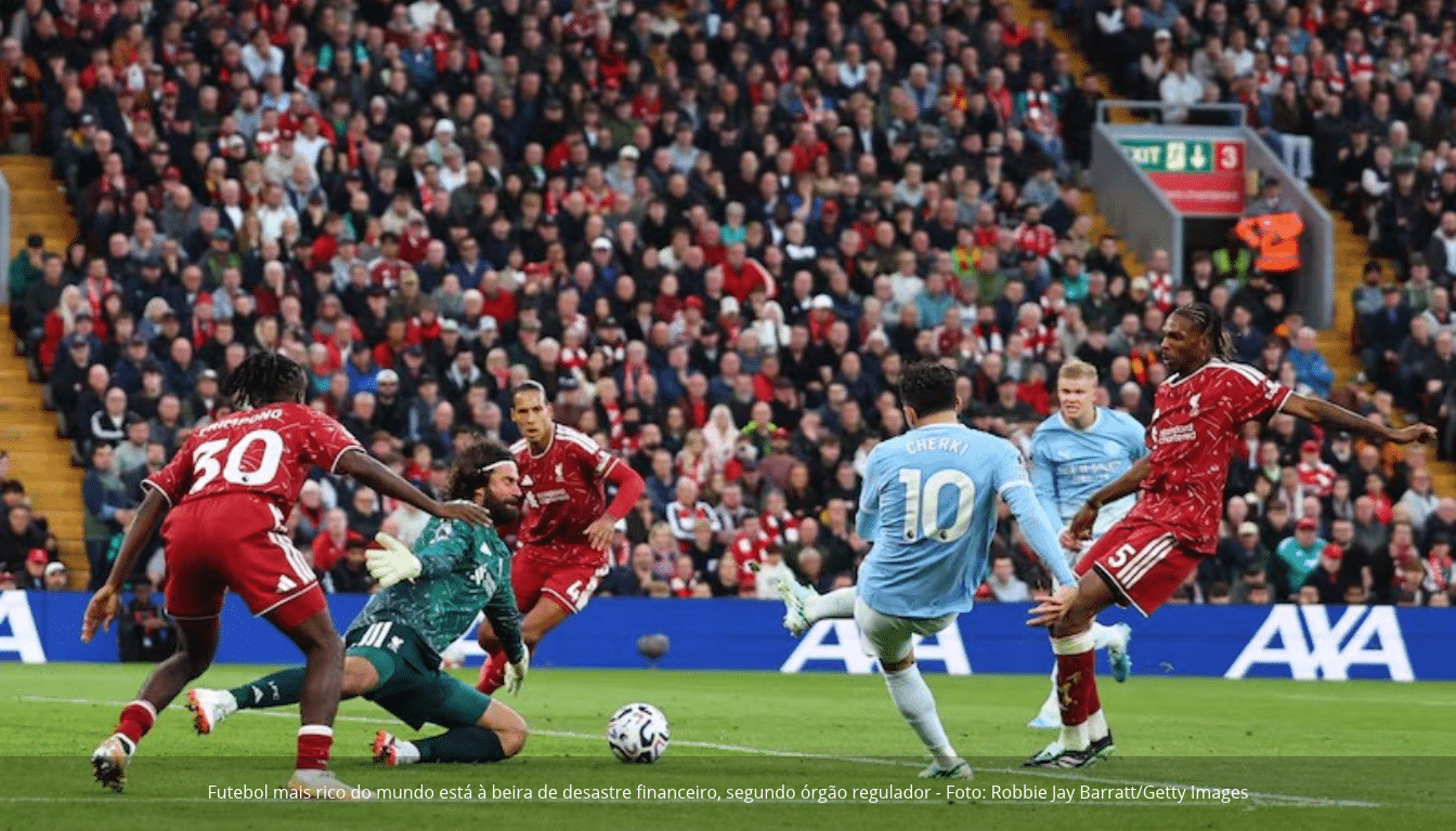 Regulador independente do futebol inglês aponta prejuízos generalizados e alerta para risco de crise financeira na Premier League