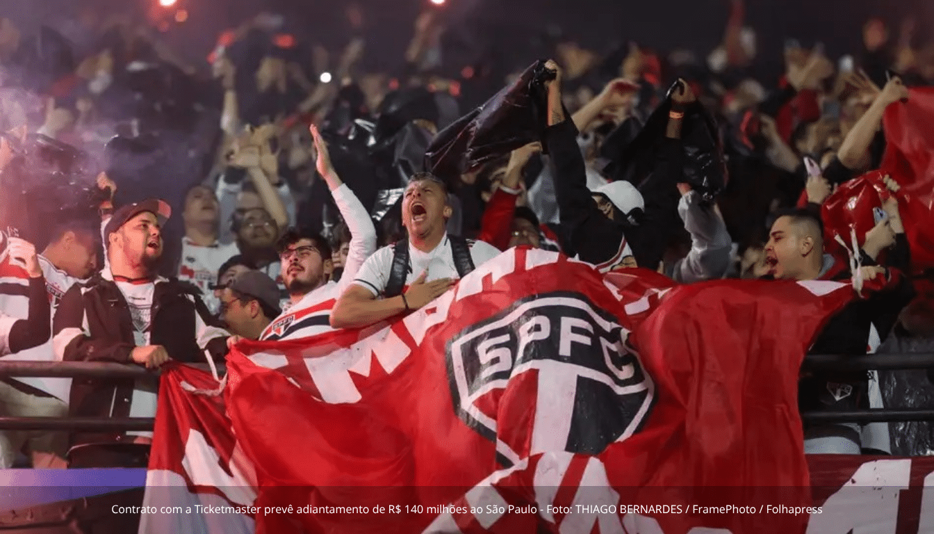 Foto: sousaf.com.br São Paulo aprova contrato com Ticketmaster e adiantamento de R$ 140 milhões