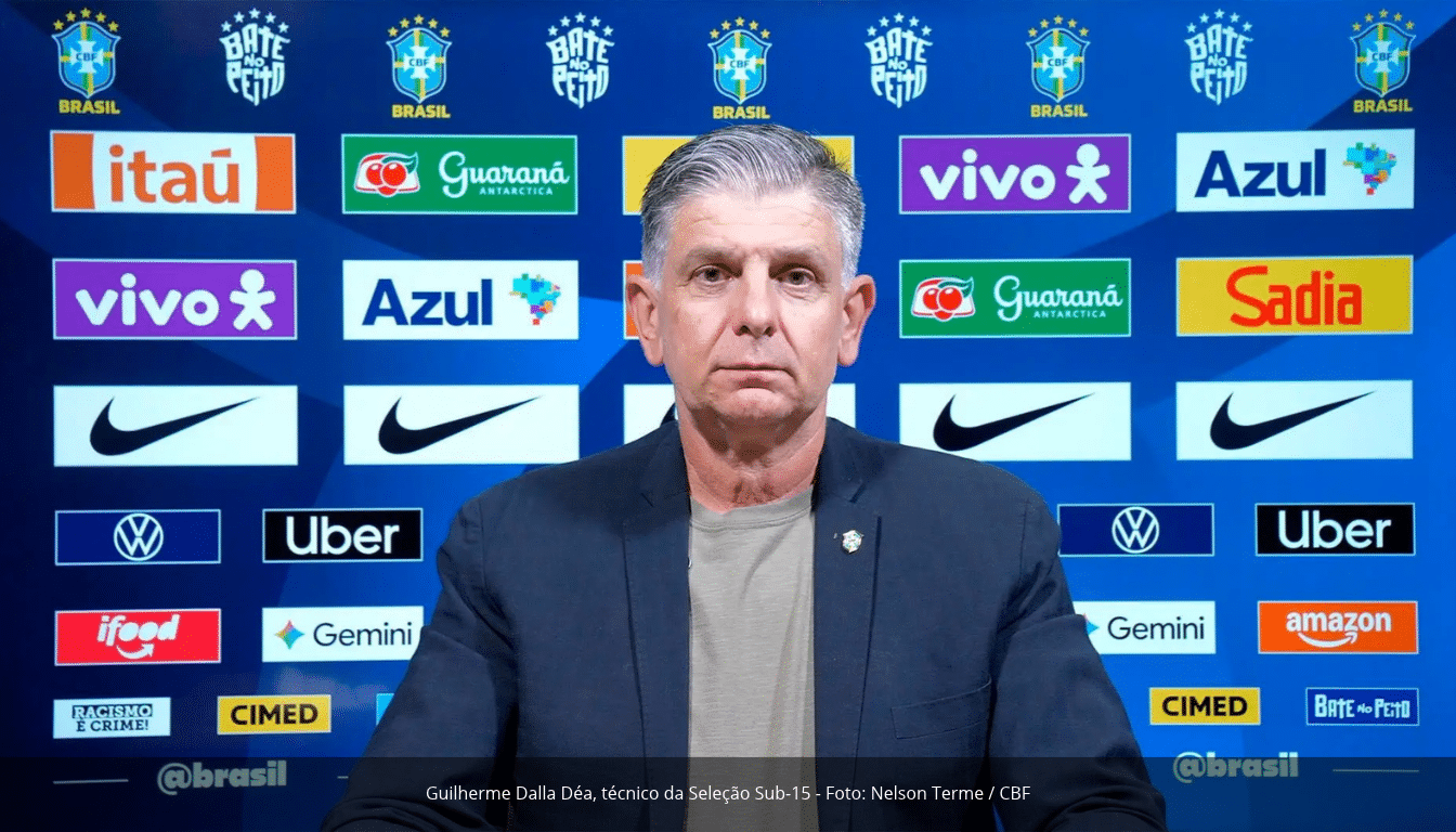 Seleção Sub-15 é convocada por Guilherme Dalla Déa para Mundial com formato inédito