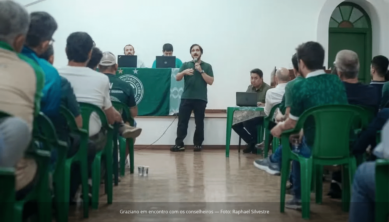 Votação da SAF do Guarani segue indefinida após Roberto Graziano pedir nova alteração em contrato