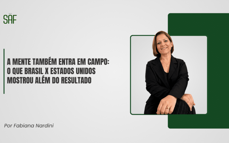 A mente também entra em campo: O que Brasil x Estados Unidos mostrou além do resultado