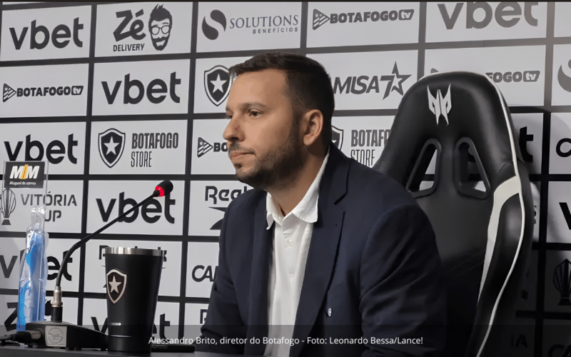 Alessandro Brito deixa diretoria de gestão esportiva do Botafogo
