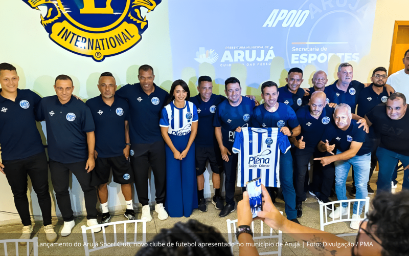 Arujá lança clube profissional em modelo SAF e aposta no futebol como motor social e econômico