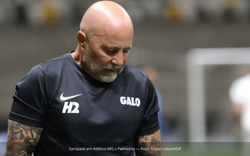 Atlético-MG anuncia saída de Jorge Sampaoli após início irregular de temporada