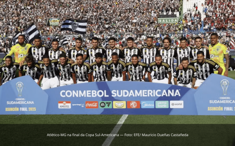 Atlético-MG perde Sul-Americana nos pênaltis