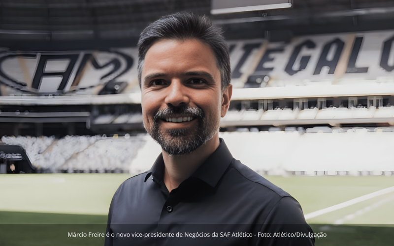 Atlético-MG reforça SAF com criação de vice-presidência de Negócios e contratação de Márcio Freire