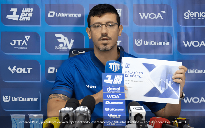 Avaí enfrenta crise financeira emergencial e está pendente em Fair Play Financeiro