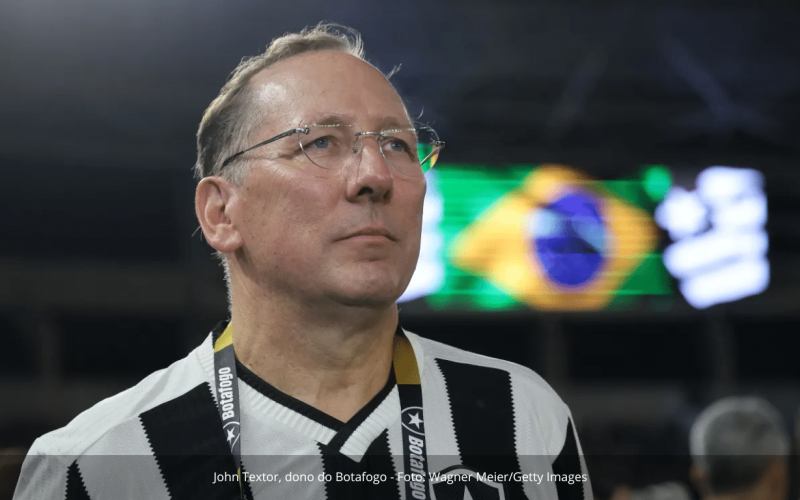 Botafogo anuncia destituição de John Textor do Conselho de Administração da SAF