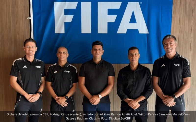 CBF lança programa de profissionalização da arbitragem: 72 árbitros contratados para Série A em 2026