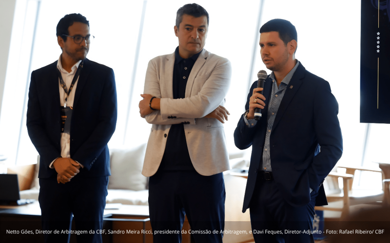 CBF reúne presidentes das comissões estaduais de arbitragem em evento de dois dias na sede da entidade