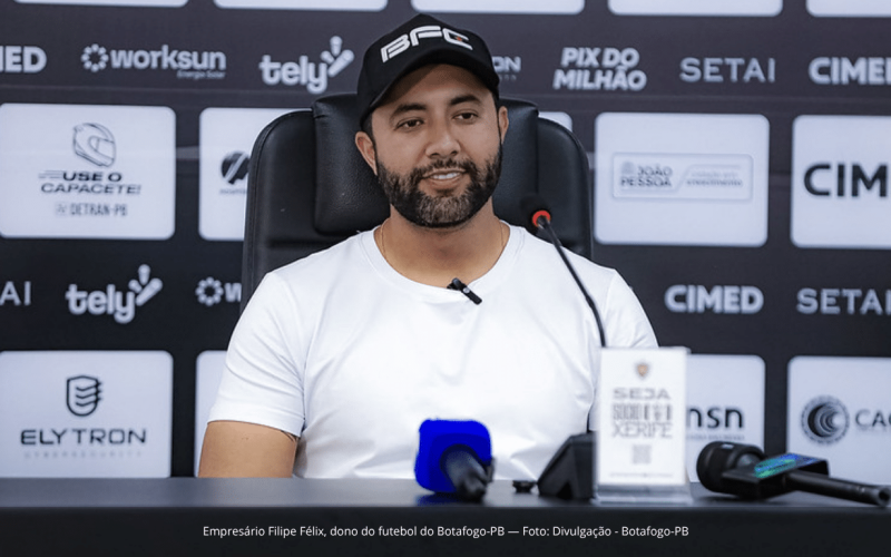 Comunicado do dono da SAF do Botafogo-PB anuncia busca por novos sócios