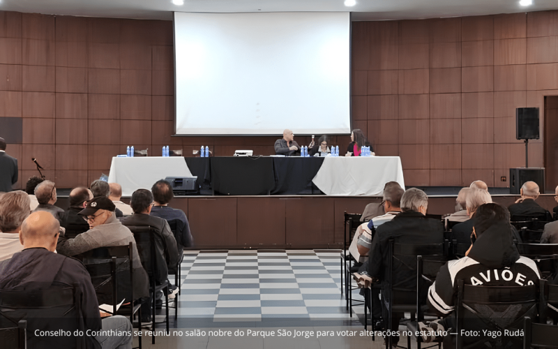 Conselho do Corinthians autoriza pleito de reeleição para presidência e veta modelo de SAF