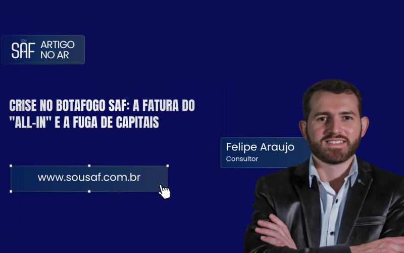 Crise no Botafogo SAF: A fatura do "ALL-IN" e a fuga de capitais