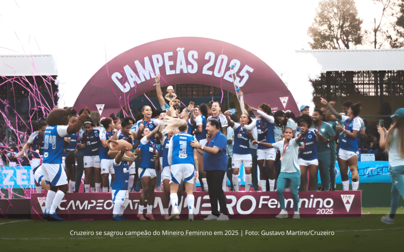 Cruzeiro define orçamento do feminino em 2026 em R$ 16 milhões e reforça trajetória de investimento desde 2019