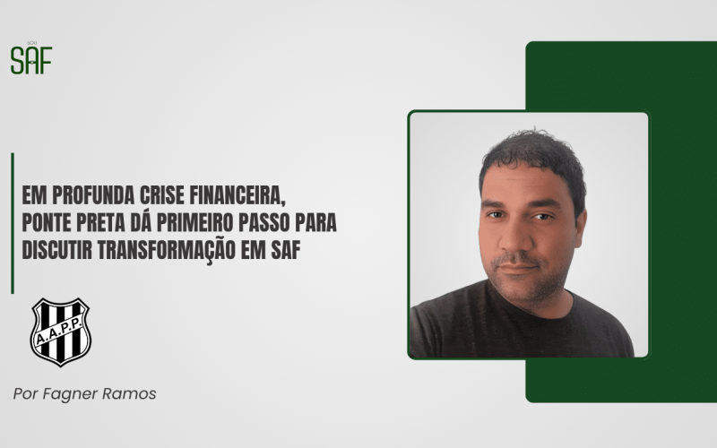 Em profunda crise financeira, Ponte Preta dá primeiro passo para discutir transformação em SAF