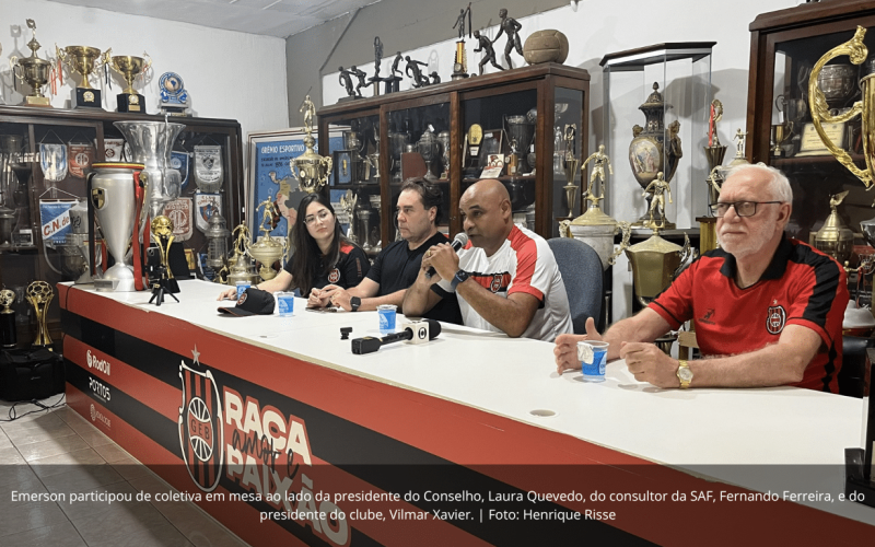 Emerson assume protagonismo no futebol do Brasil e diz que “abraçou 100%” projeto de SAF do Consórcio Xavante