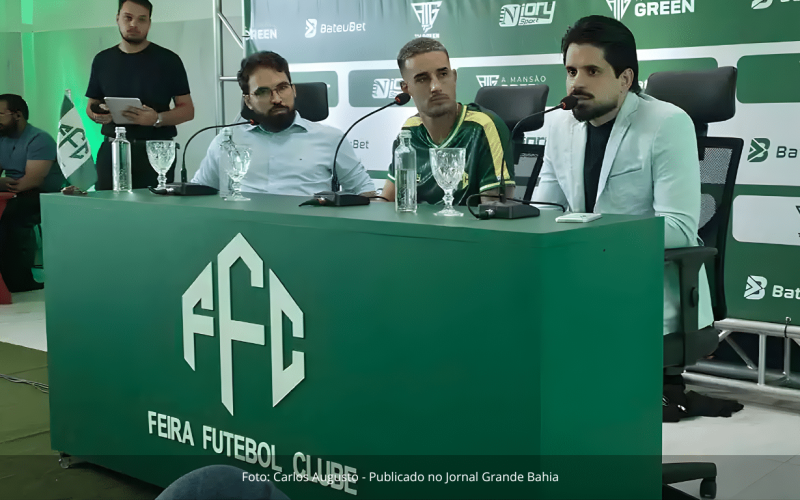 Feira FC nasce com plano agressivo: investimento de até R$ 20 milhões, meta de acesso em 2026 e base a partir de 2027