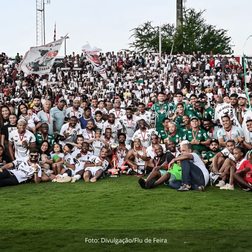 Fluminense de Feira vence o SSA FC, conquista a Série B do Baianão de forma invicta e garante acesso à elite