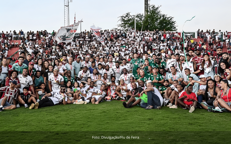 Fluminense de Feira vence o SSA FC, conquista a Série B do Baianão de forma invicta e garante acesso à elite