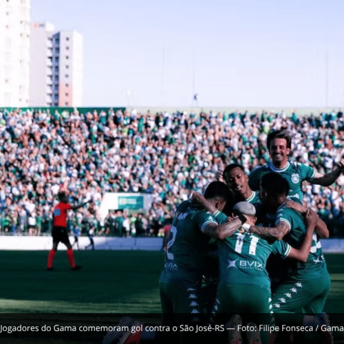 Gama goleia São José no Bezerrão e garante acesso à Série C após 16 anos