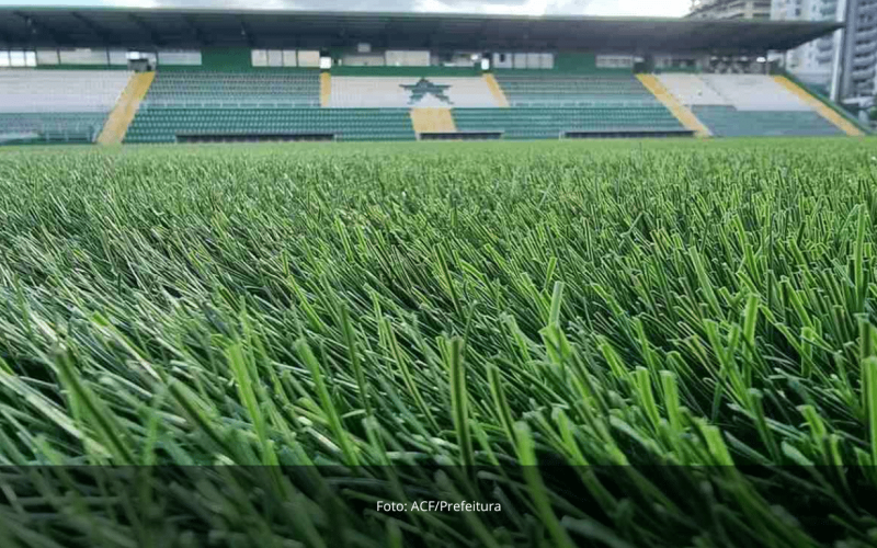 Gramado sintético no Brasileirão 2026