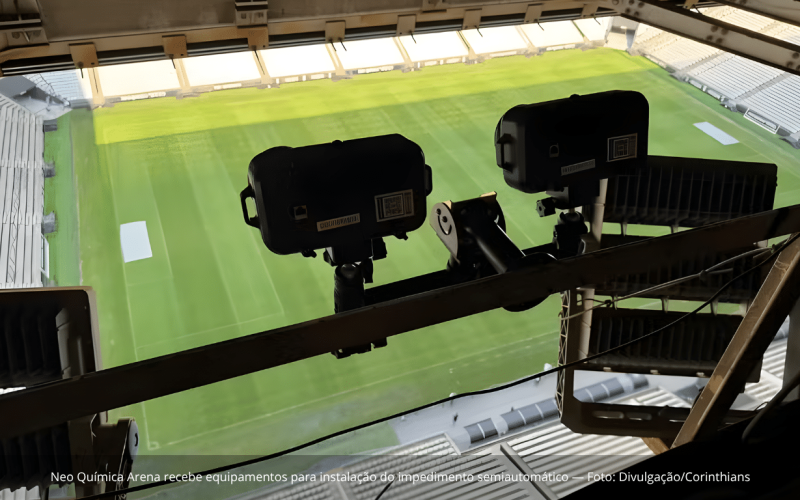 Impedimento semiautomático avança na instalação nos estádios do Brasileirão, mas estreia deve ficar para julho