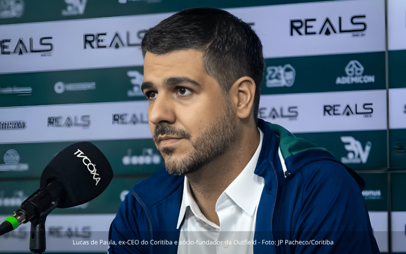 Lucas de Paula anuncia saída do cargo de CEO da SAF do Coritiba, mas parceria com Outfield permanece