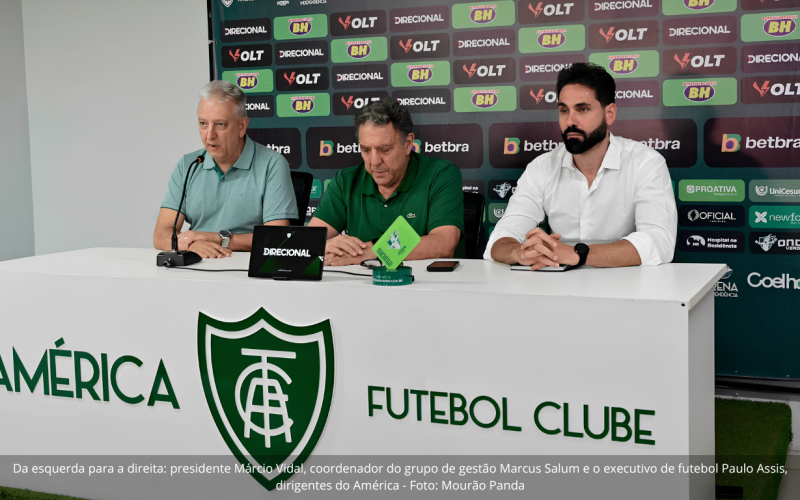 Márcio Vidal revela conversas para SAF do América e admite atrasos salariais há um ano e quatro meses