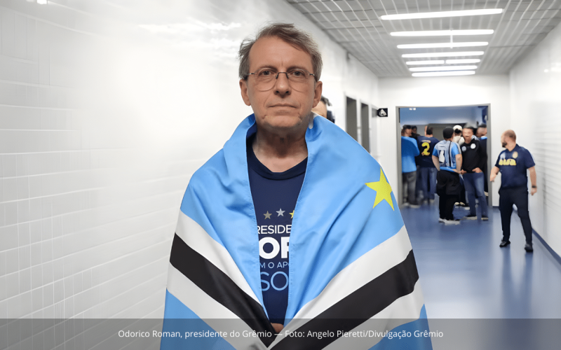 Novo presidente do Grêmio rejeita SAF e aposta em fortalecimento financeiro do modelo associativo
