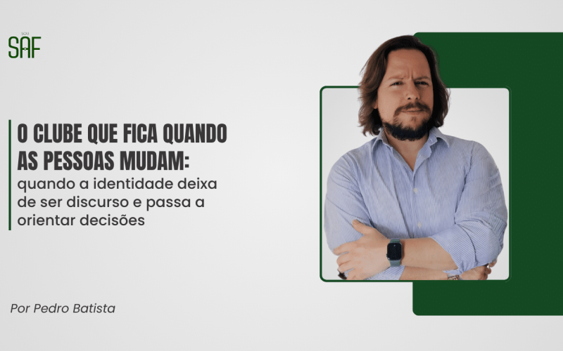 O clube que fica quando as pessoas mudam