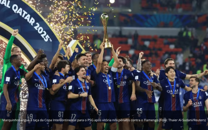 PSG conquista Copa Intercontinental nos pênaltis
