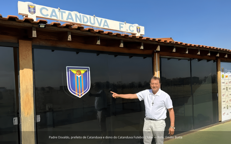 Padre que comanda clube do interior paulista coloca SAF à venda e recebe seis propostas