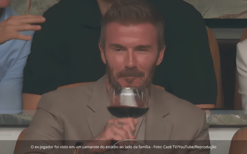 Pausas de hidratação na Copa impulsionam faturamento milionário de David Beckham com publicidade