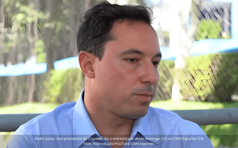 Pedro Junio revela redução de 15-20% na dívida do Cruzeiro e traça projeções para os próximos oito anos