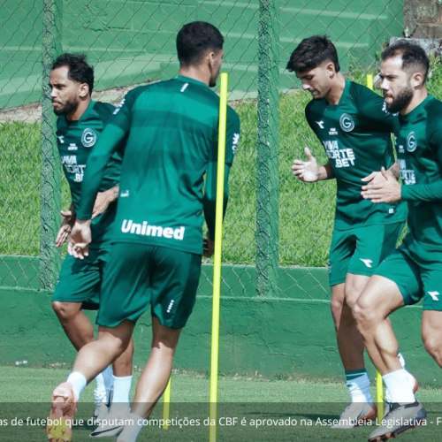 Programa para apoiar equipes de futebol que disputam competições da CBF é chancelado pela Assembleia de Goiás