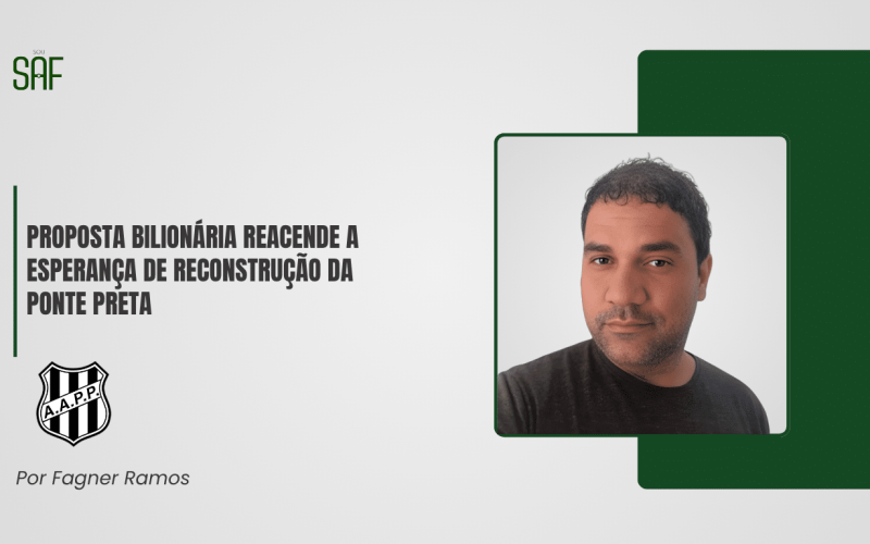 Proposta bilionária reacende a esperança de reconstrução da Ponte Preta