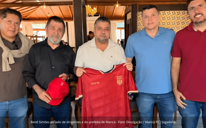 Renê Simões é anunciado como CEO do Maricá FC e assume gestão do futebol profissional e das categorias de base