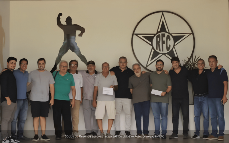 Resende entra na era das SAFs: sócios aprovam novo modelo de gestão em assembleia no CT Pelé Academia