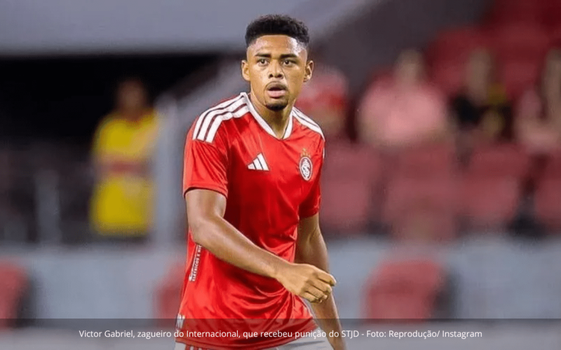 STJD suspende Victor Gabriel até recuperação de Gabriel Pec; Internacional admite uso de áudio falso do VAR em defesa